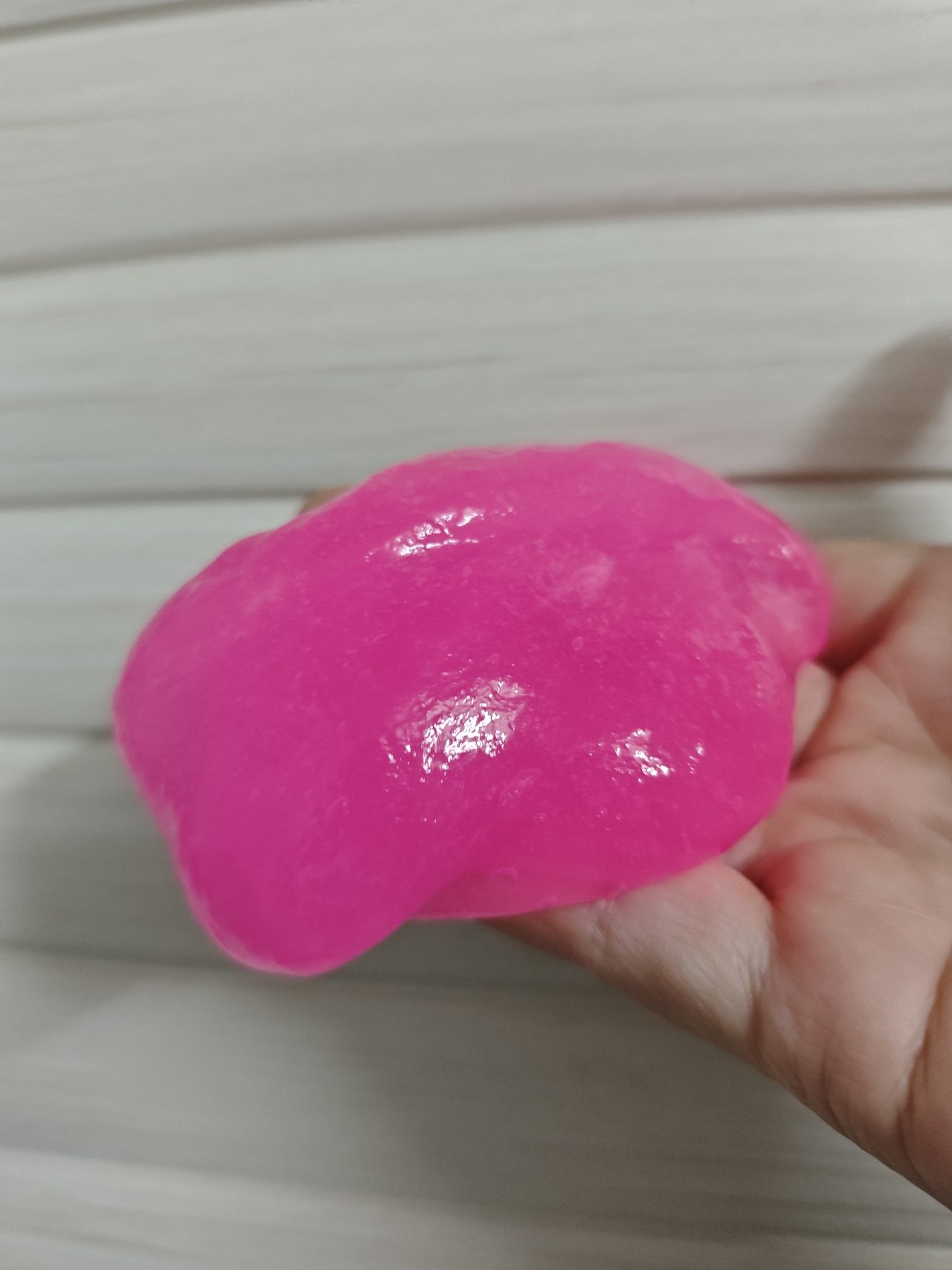 Cleaning gel texture